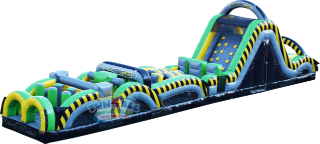 60' Radical Run Caution Obstacle Course with RCS 60' Radical Run Caution Obstacle Course with RCS