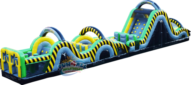 65' Radical Run Caution Obstacle Course with RCS 65' Radical Run Caution Obstacle Course with RCS