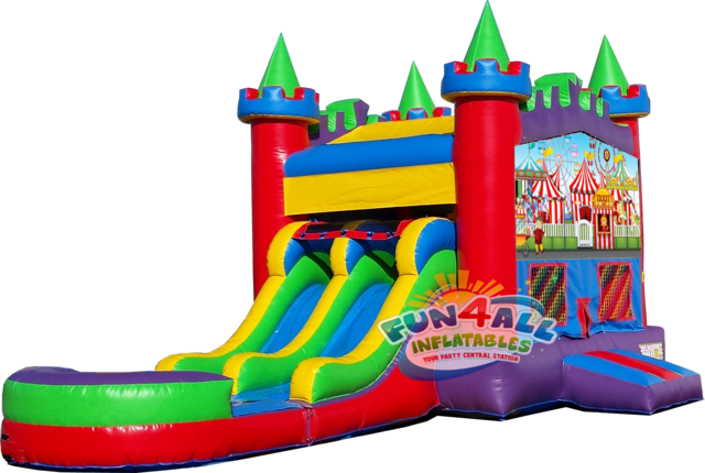 Circus Kings Dual Lane Water Combo Circus Kings Dual Lane Water Combo