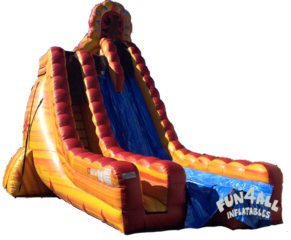 27 ft Lava Twist Slide 27 ft Lava Twist Slide