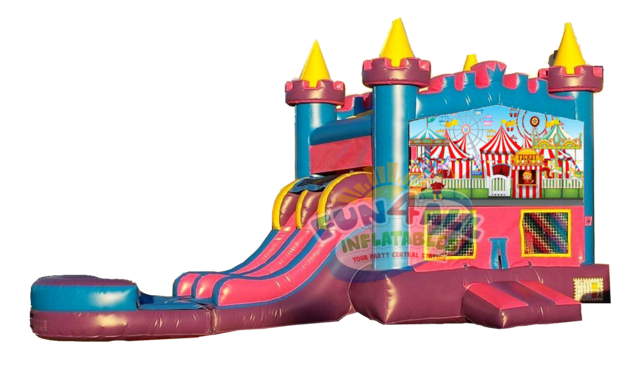 Circus Queens Dual Lane Water Combo Circus Queens Dual Lane Water Combo